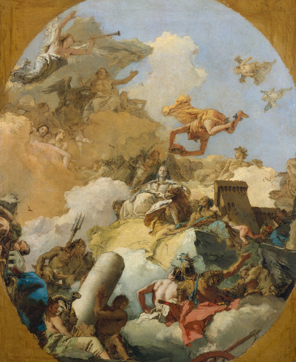 The Apotheosis of the Spanish Monarchy by Giovanni Battista Tiepolo