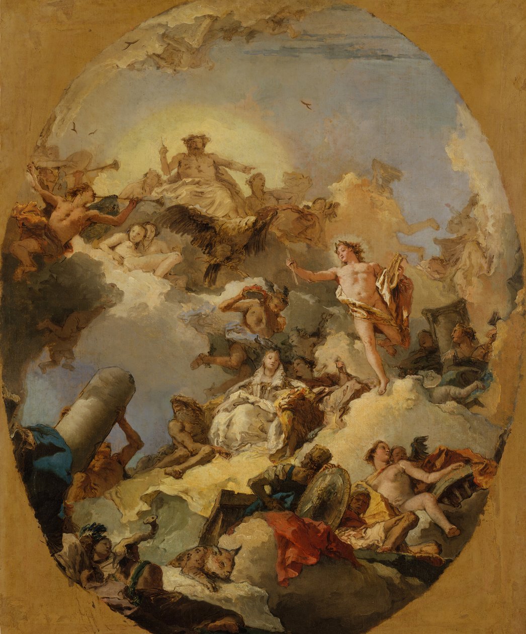 The Apotheosis of the Spanish Monarchy by Giovanni Battista Tiepolo