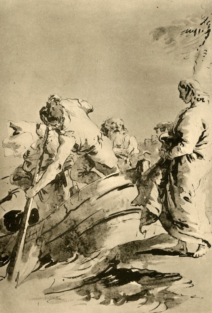 The Call to Peter by Giovanni Battista Tiepolo