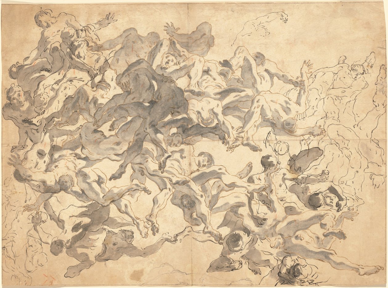 The Fall of the Rebel Angels by Giovanni Battista Tiepolo