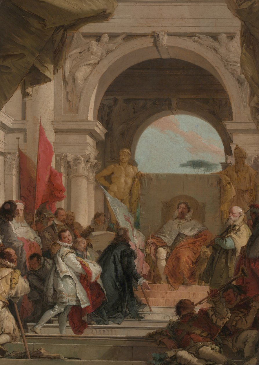 The Investiture of Bishop Harold as Duke of Franconia by Giovanni Battista Tiepolo