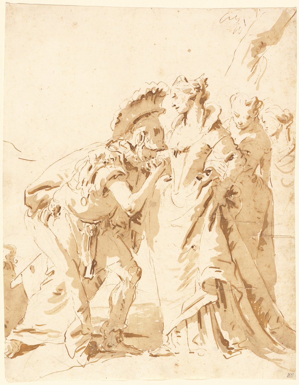 The Meeting of Antony and Cleopatra by Giovanni Battista Tiepolo