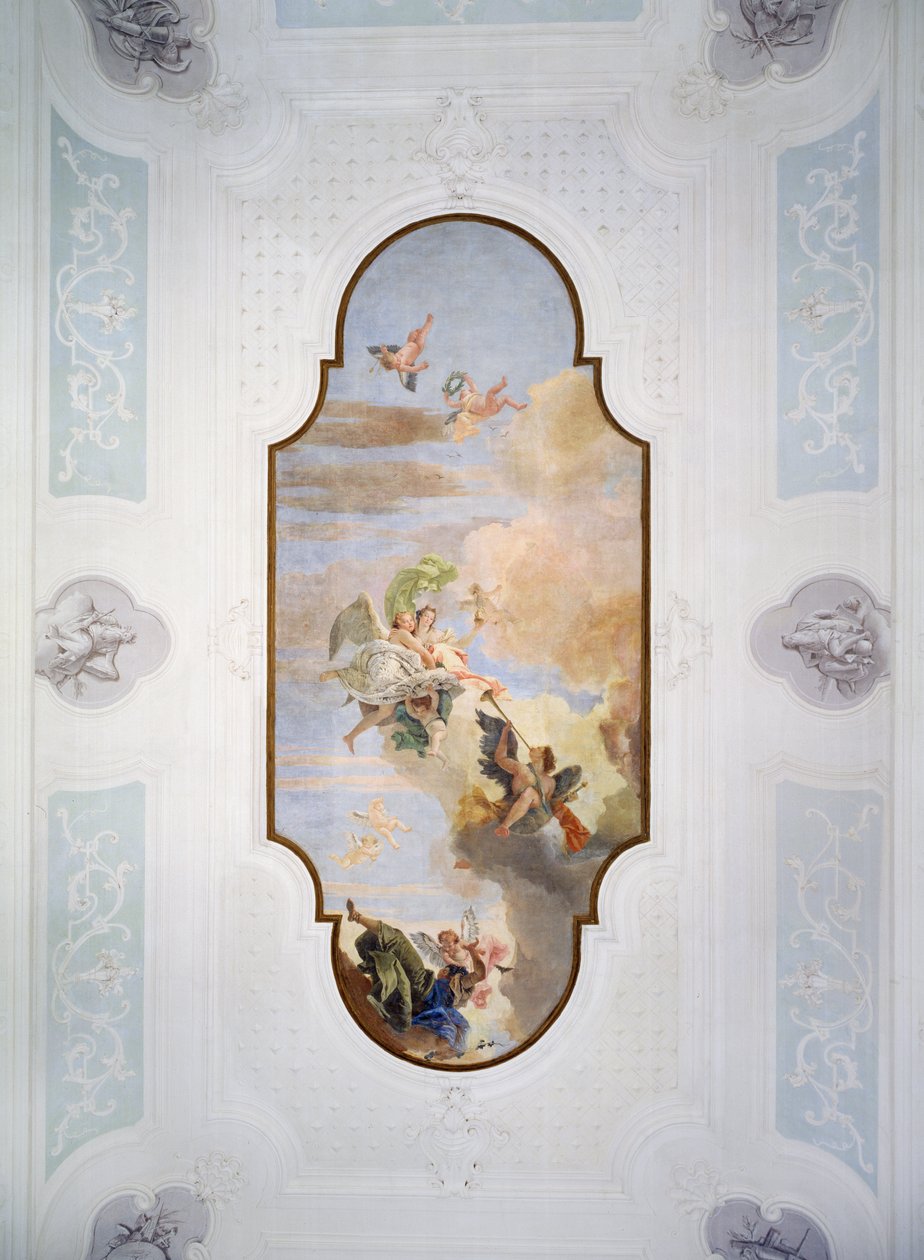 The Triumph of Fortitude and Prudence by Giovanni Battista Tiepolo
