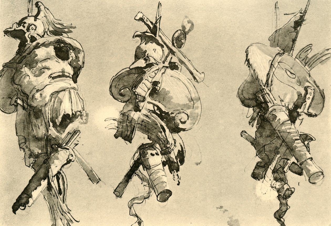 Three Trophies by Giovanni Battista Tiepolo