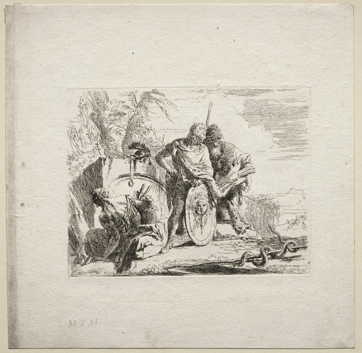 Various Caprices: The Young Soldier and the Astrologer by Giovanni Battista Tiepolo
