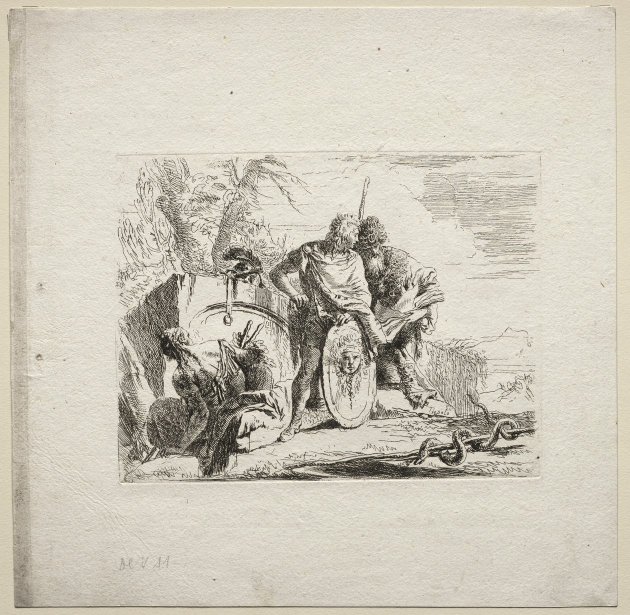 Various Caprices: The Young Soldier and the Astrologer, 1785 by Giovanni Battista Tiepolo