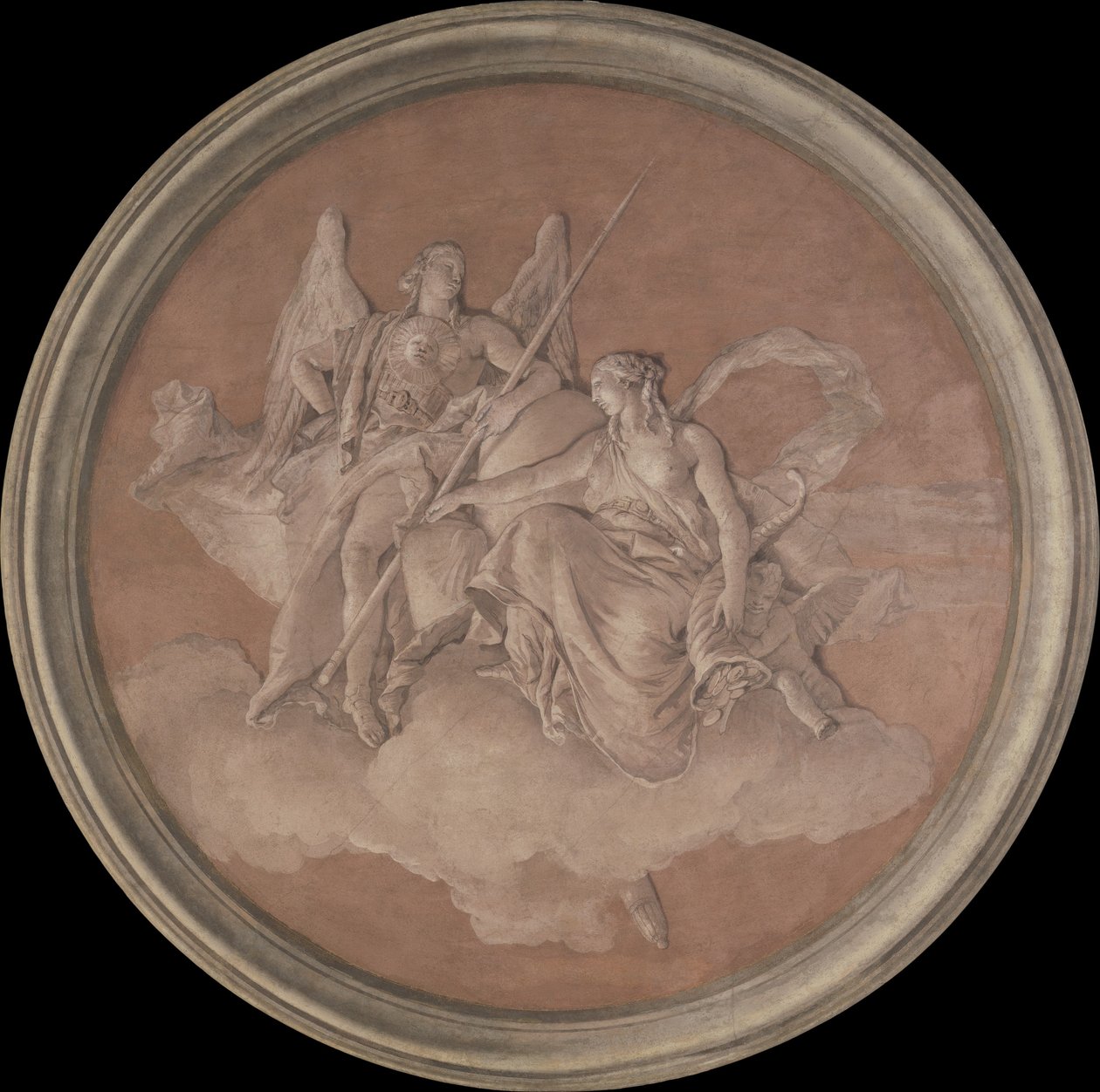 Virtue and Abundance, 1760 by Giovanni Battista Tiepolo
