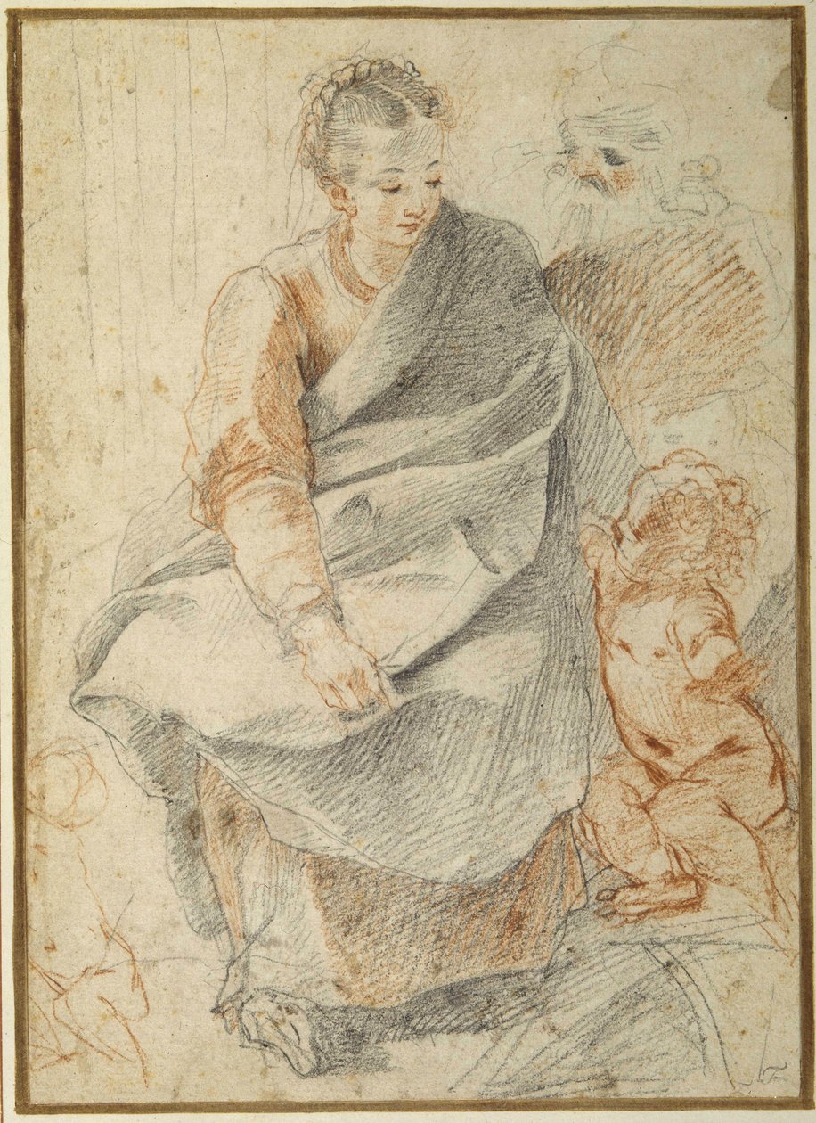 The Holy Family by Giovanni Battista Vanni