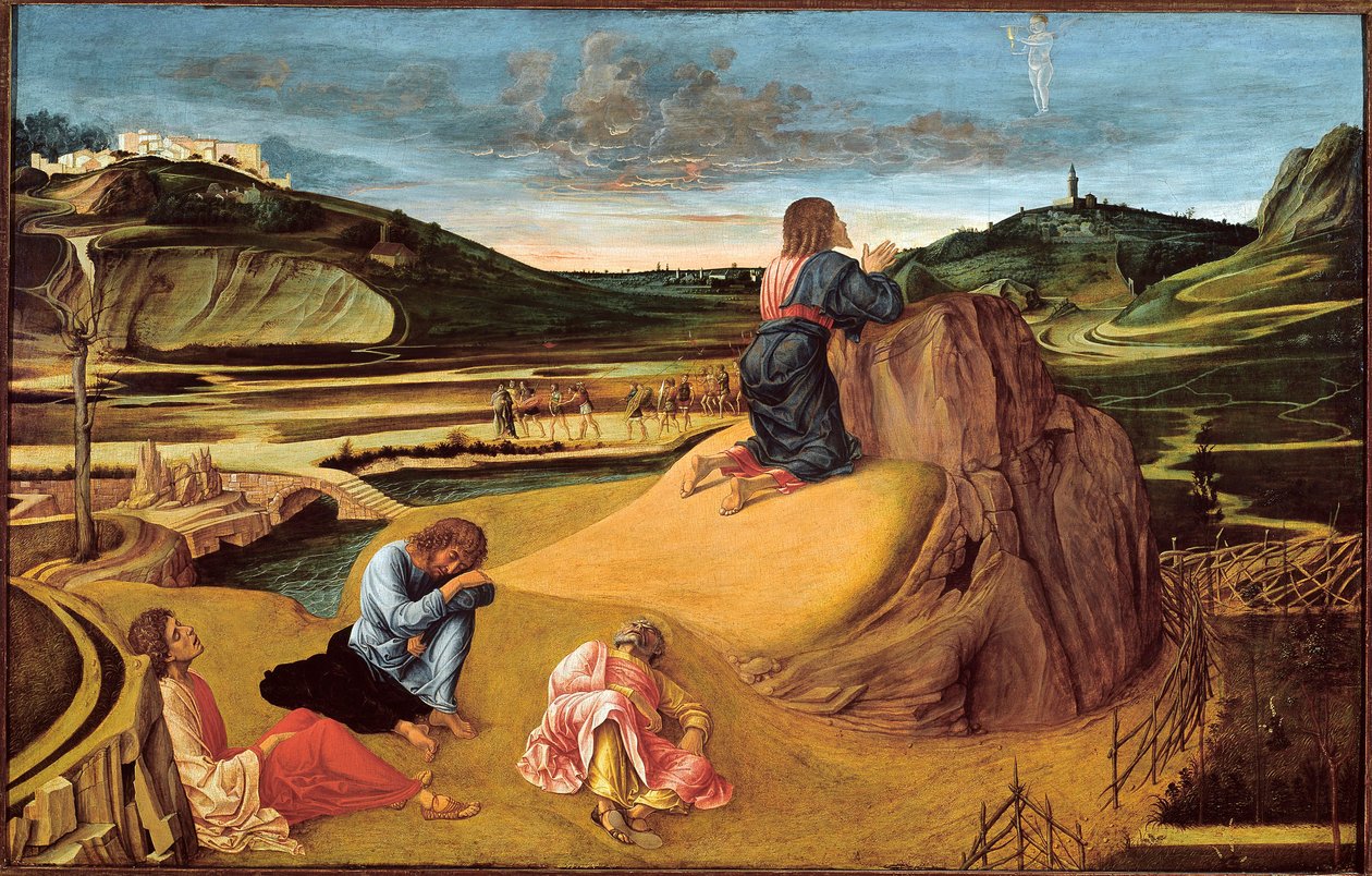 The Agony in the Garden, circa 1465 by Giovanni Bellini