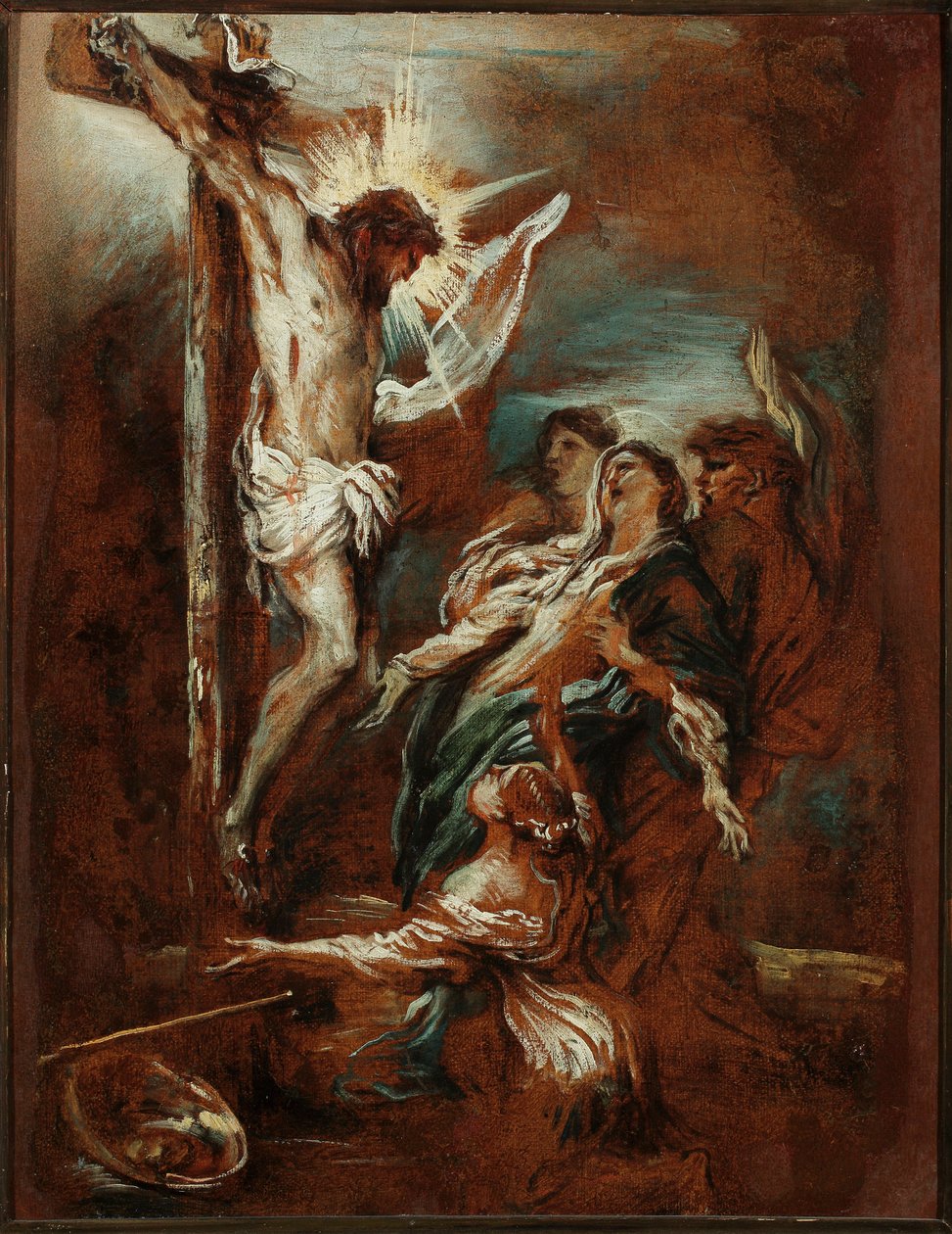 Crucifixion by Giovanni Benedetto Castiglione