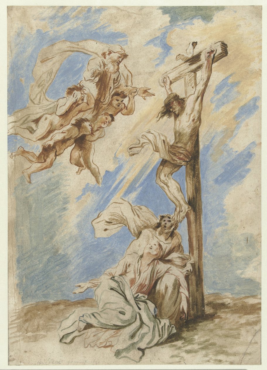 Christ on the Cross by Giovanni Benedetto Castiglione