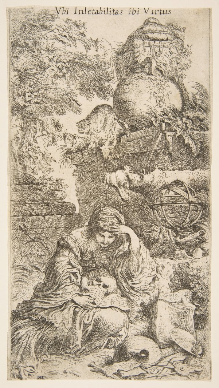 Melancholia by Giovanni Benedetto Castiglione