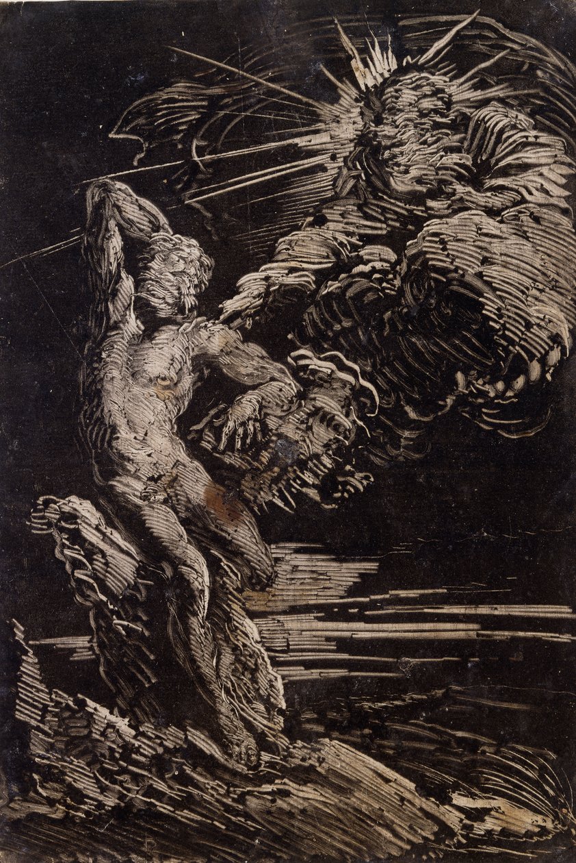 The Creation of Adam, c. 1642 by Giovanni Benedetto Castiglione