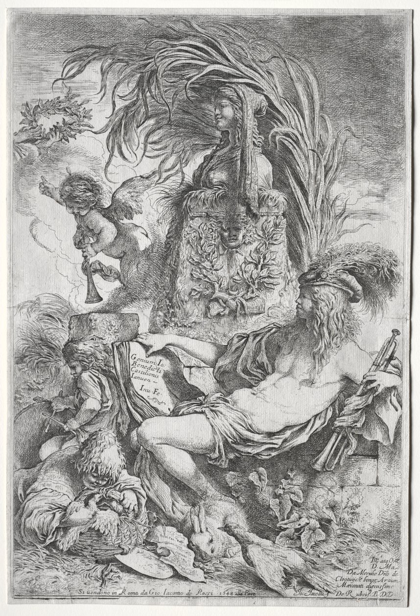 The Genius of Castiglione by Giovanni Benedetto Castiglione