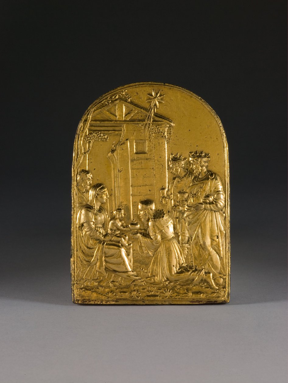 Plaquette, The Adoration of the Magi, early 16th century by Giovanni Bernardi