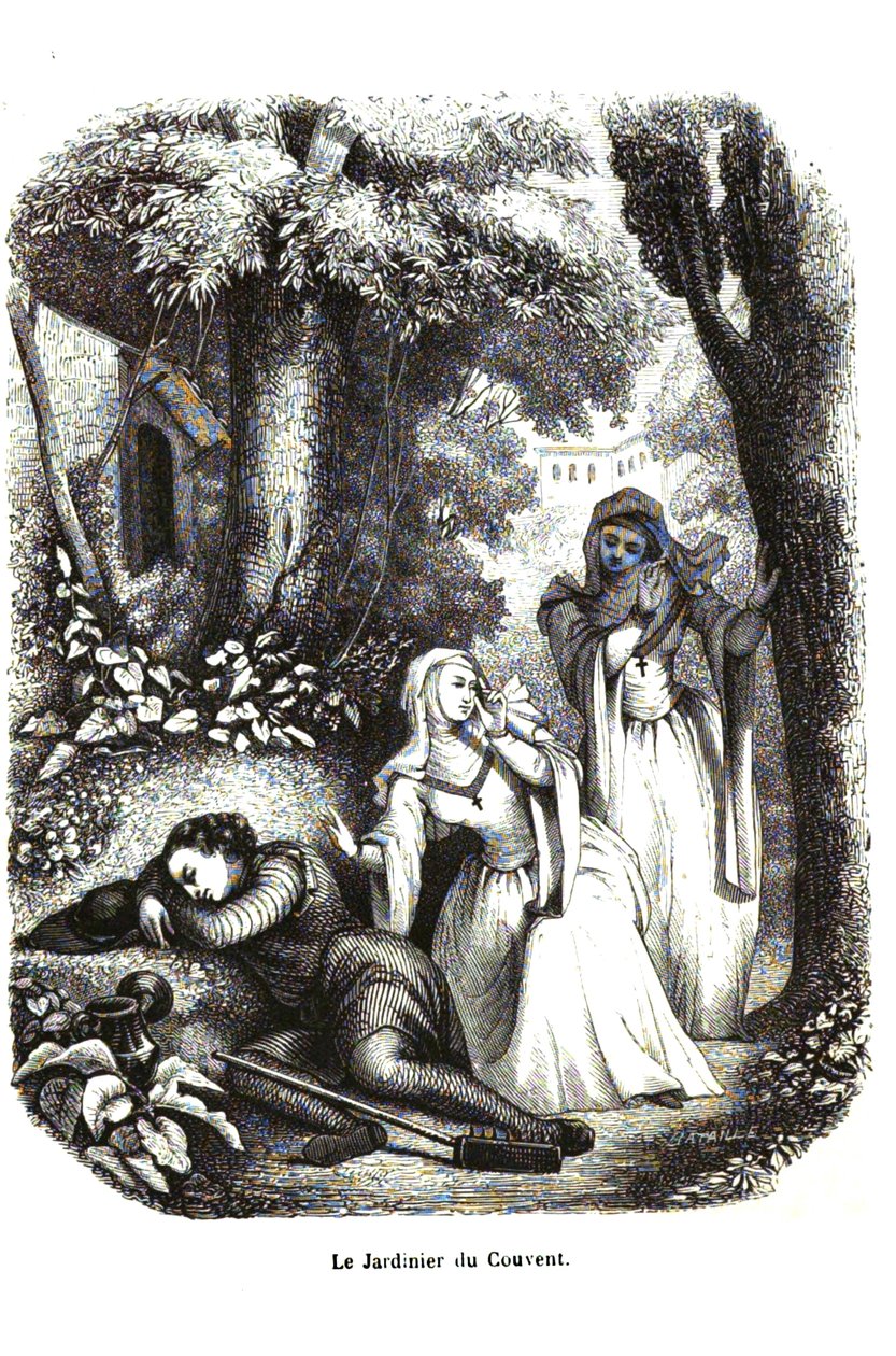 Decameron - Third Day, Story 1 - The Gardener of the Convent