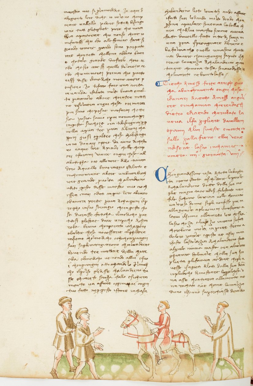 Decameron, Cecco Angiolieri Mistaken for a Thief, Ninth Day, Tale 4. by Giovanni Boccaccio