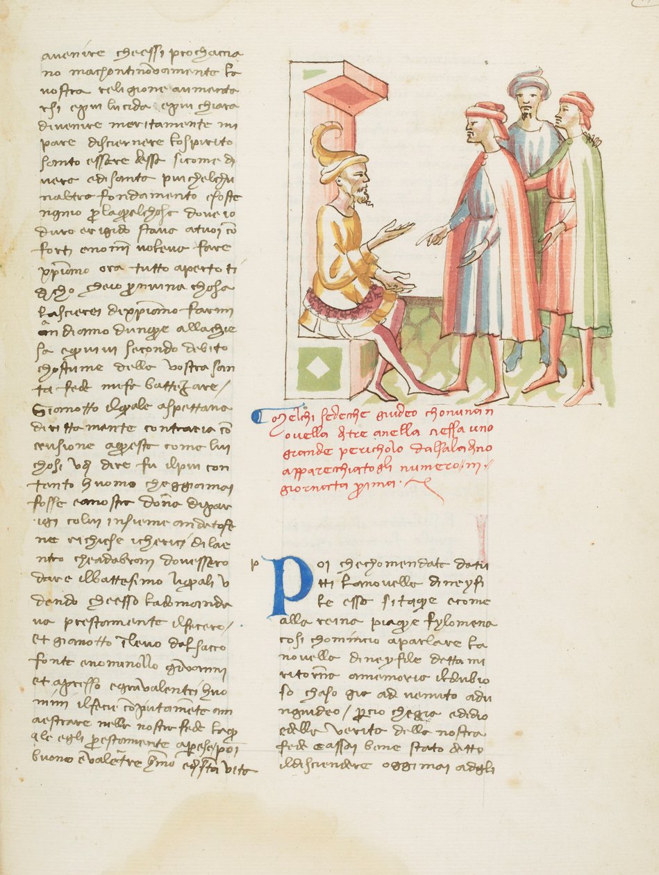 Decameron, The Parable of the Three Rings - Saladin and Melchizedek of Alexandria, First Day, Tale 3. by Giovanni Boccaccio