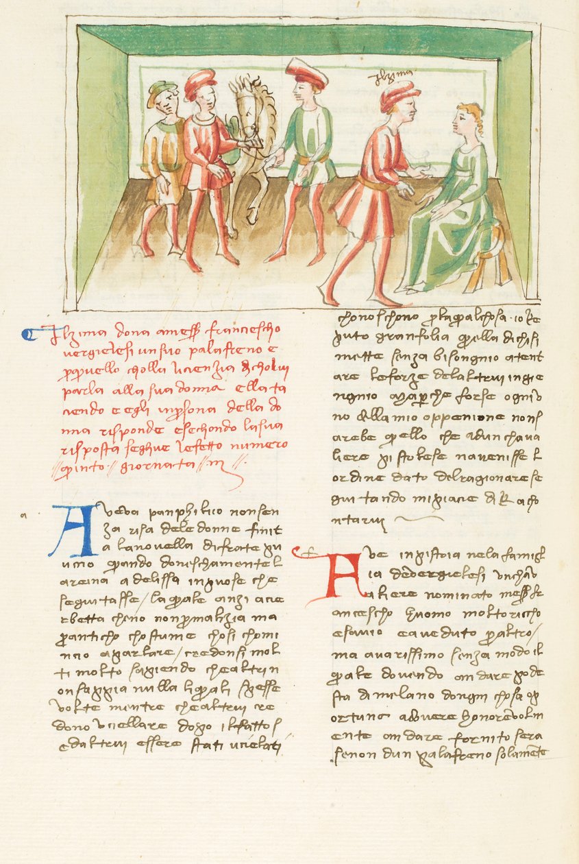 Decameron, The Means to Achieve; Zima speaking to Francesco