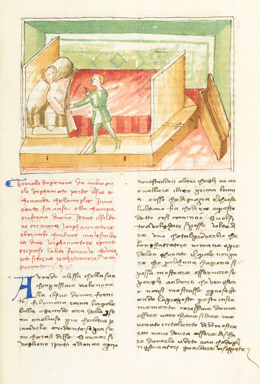 Decameron, The Indiscreet Jewels, Laurette Ambrogiuolo Surprising Ginevra, Second Day, Tale 9 by Giovanni Boccaccio