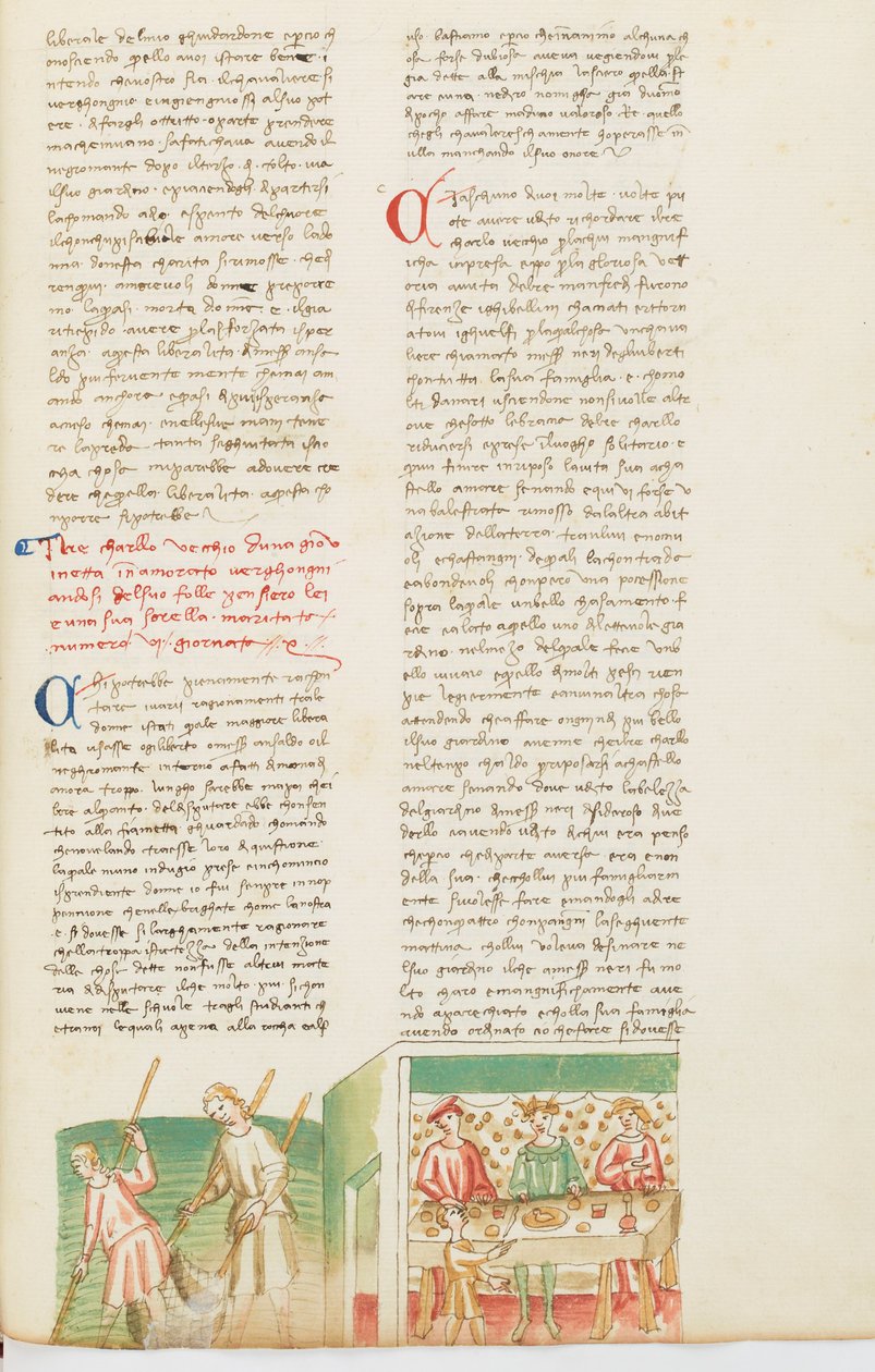 Decameron, The Two Victories of Charles - Charles I of Naples Guest of Neri degli Uberti, Tenth Day, Tale 6. by Giovanni Boccaccio