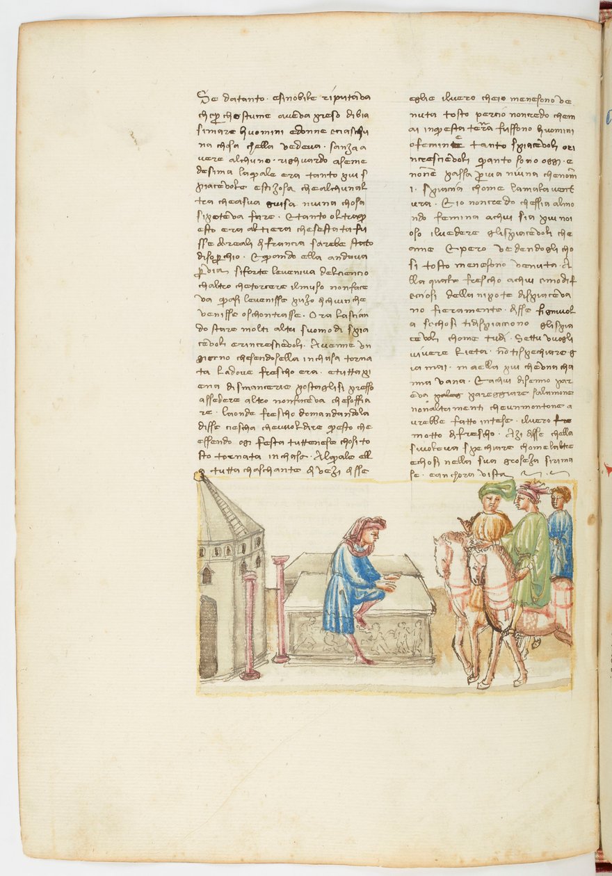 Decameron, The Horrific Adventure of Master Simon - Guido Cavalcanti at the Cemetery, Sixth Day, Tale 9. by Giovanni Boccaccio