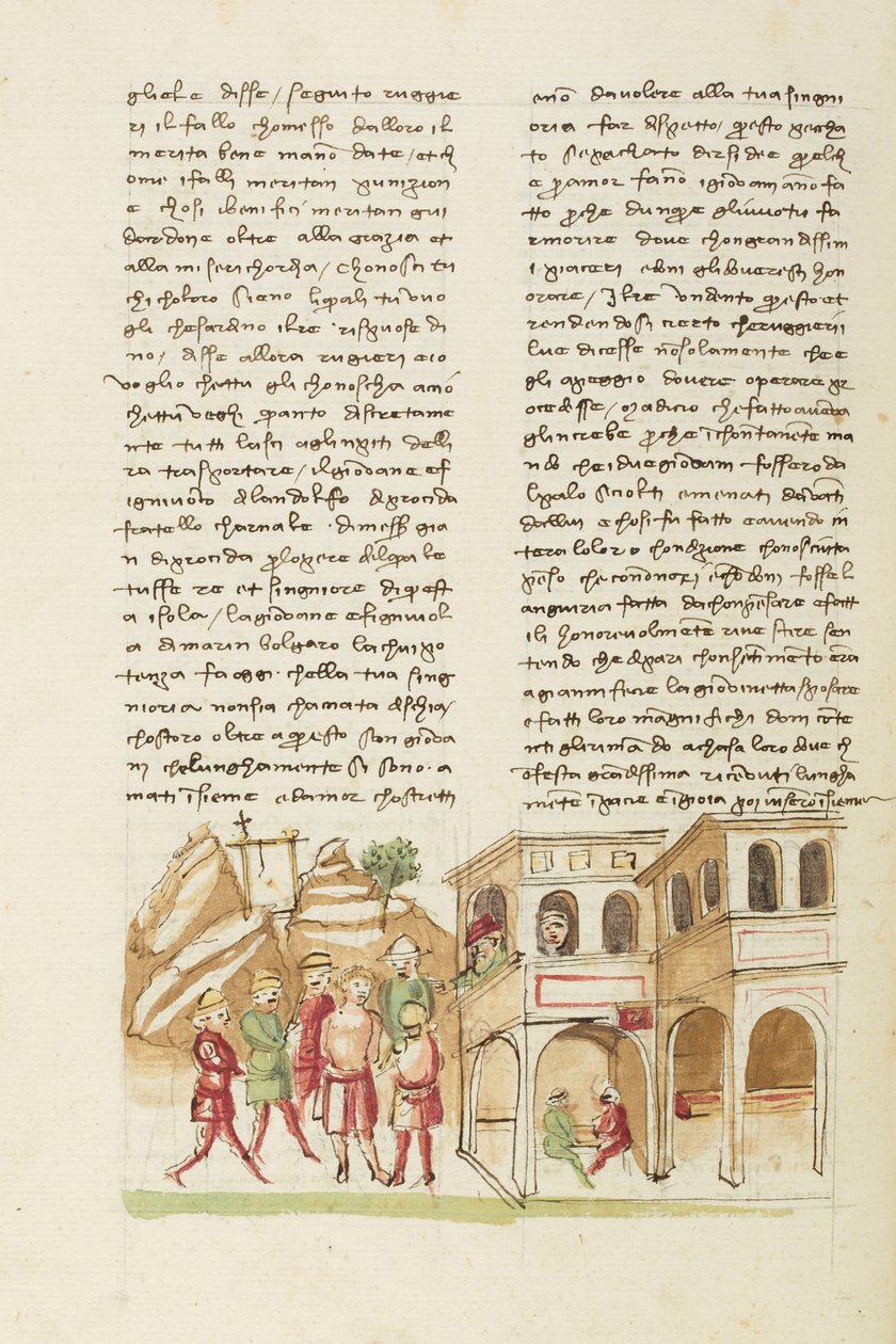 Decameron, The Armenian Steward - Theodore of Armenia recognized by his father, Fifth day, story 7 by Giovanni Boccaccio