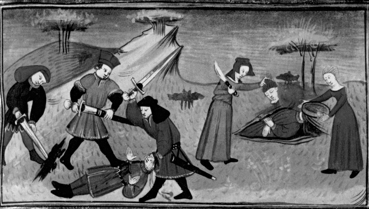Decameron, Lorenzo is killed by Lisabetta