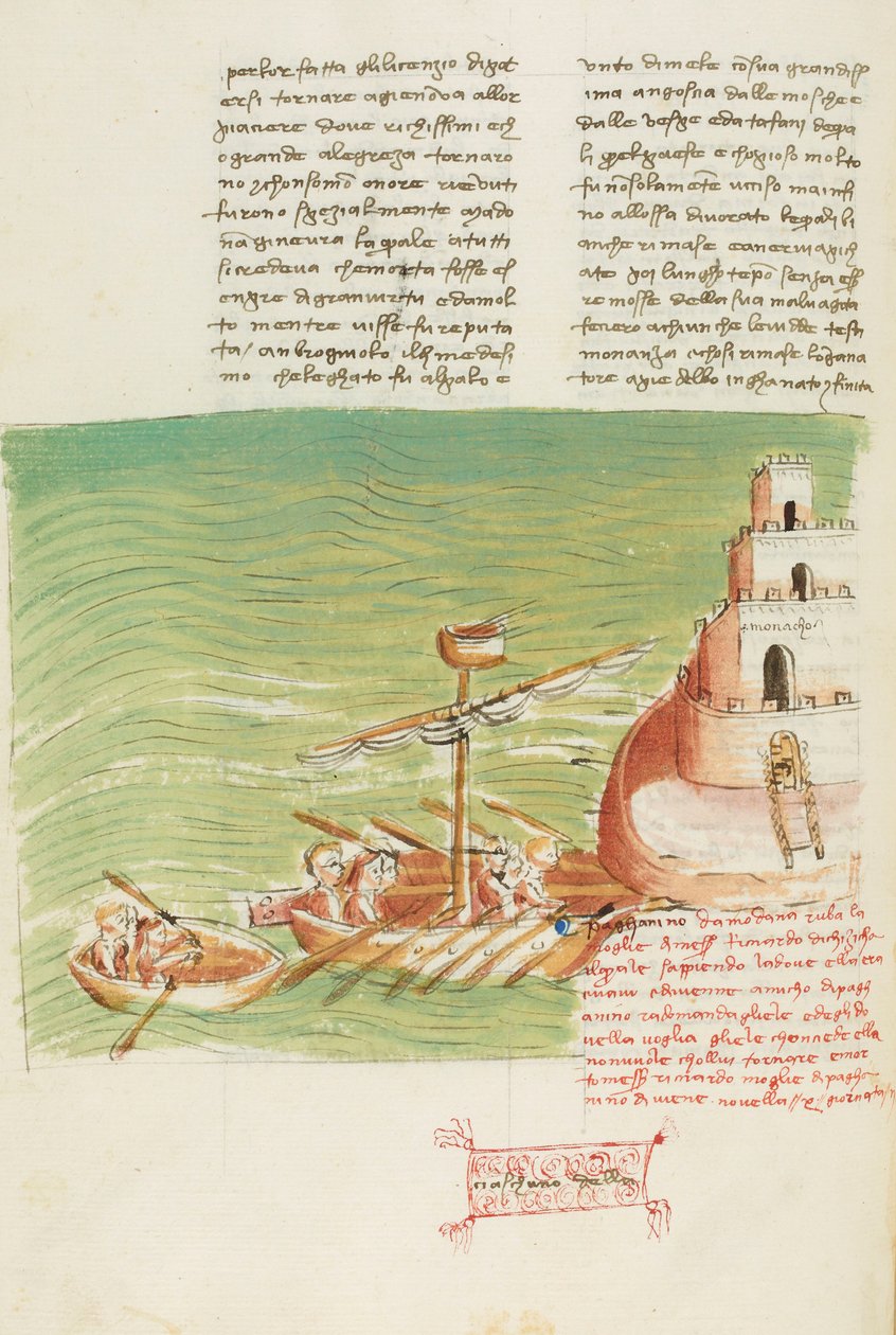 Decameron, Do Not Force Your Talent - Abduction of Bartolomea Gualandi, Second Day, Tale 10 by Giovanni Boccaccio