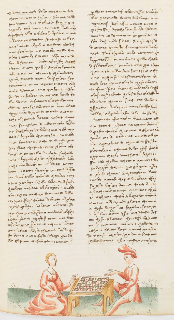 Decameron, A Beating: Anichino and Beatrice Galluzzi, Seventh Day, Tale 7. by Giovanni Boccaccio