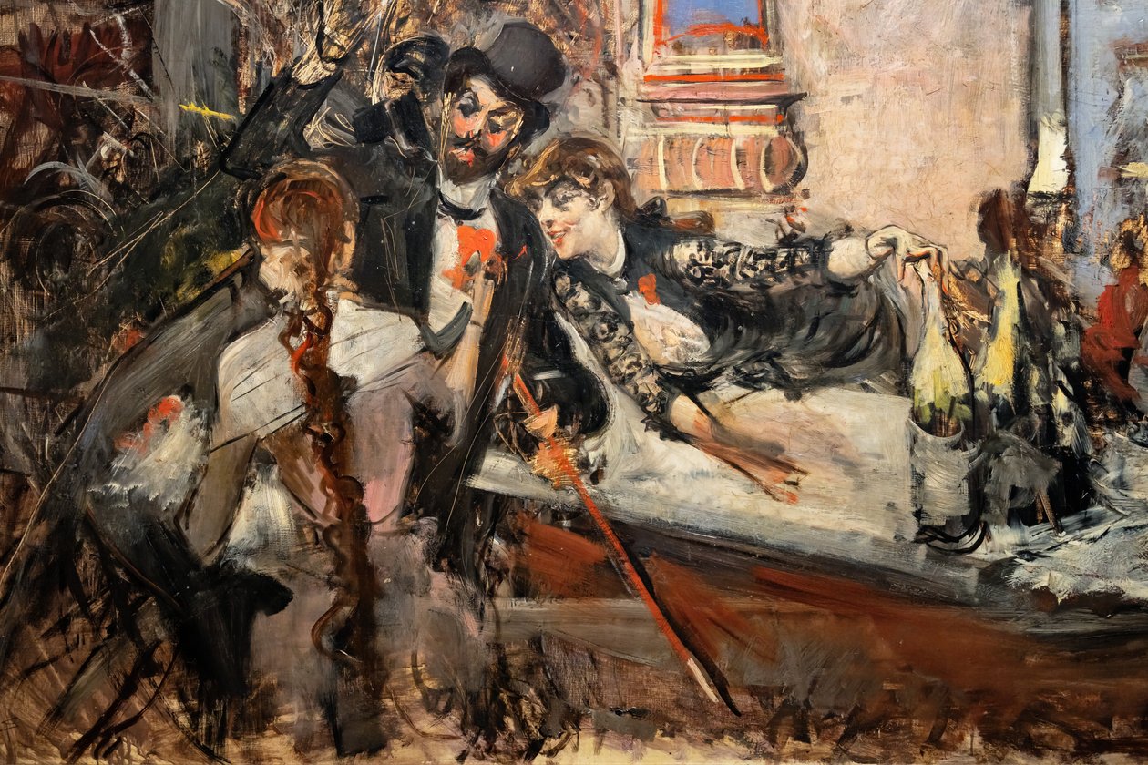 At the Folies Bergère by Giovanni Boldini