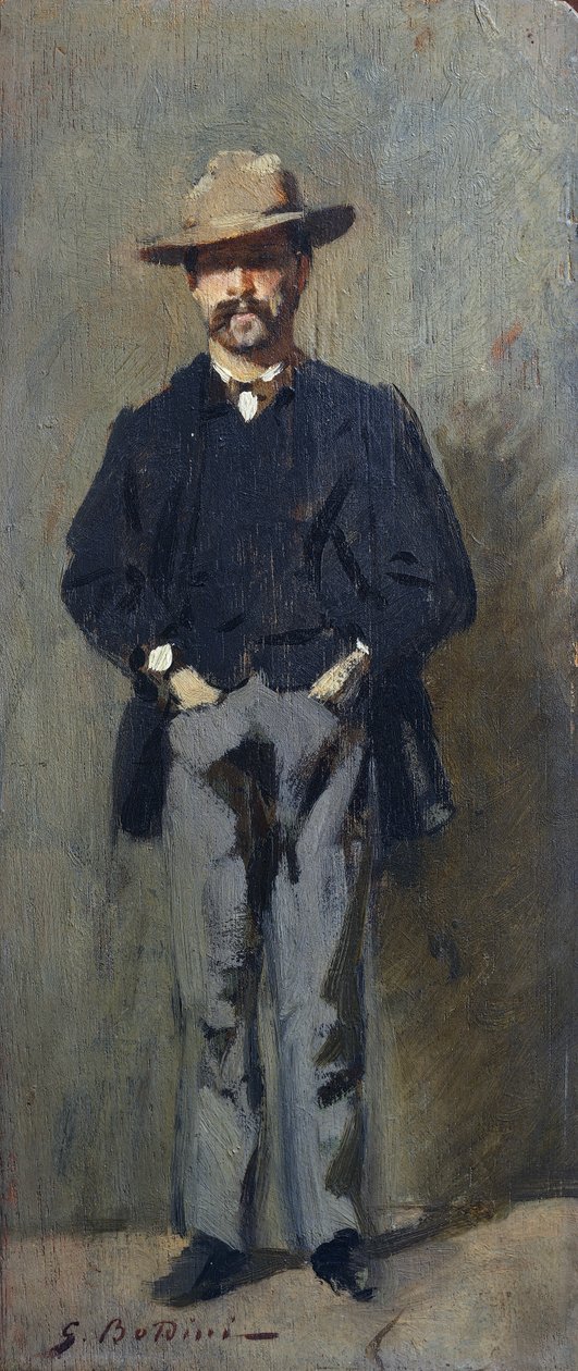 Portrait of Leopoldo Pisacani by Giovanni Boldini