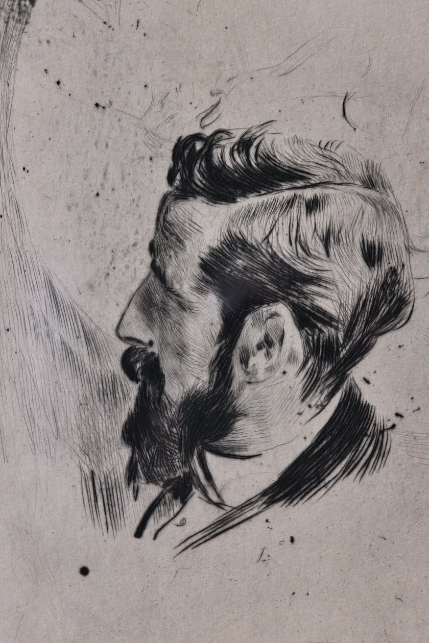 Portrait of Paul Helleu by Giovanni Boldini