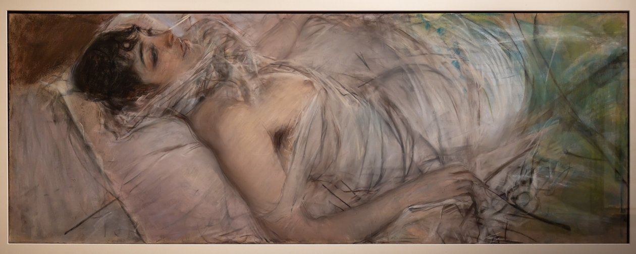 The Countess of Rasty Reclining by Giovanni Boldini