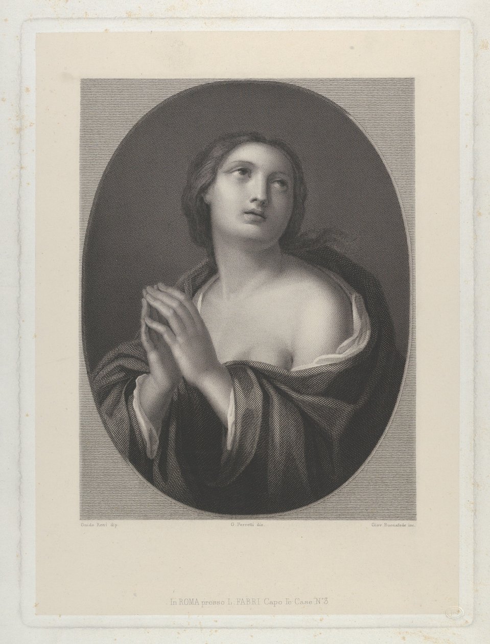 Female Personification of Hope, ca. 1835-81 by Giovanni Buonafede