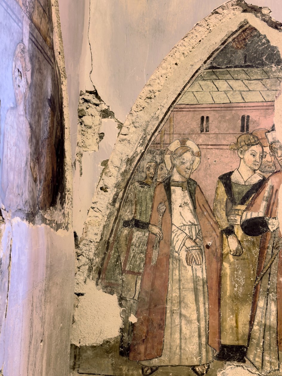 Oratory of the Chapel of the White Penitents, Tende, 2024 by Giovanni Canavesio