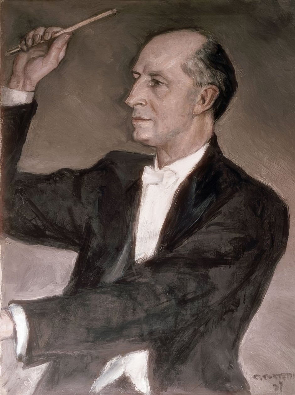 Carl Adolph Schuricht by Giovanni Costetti