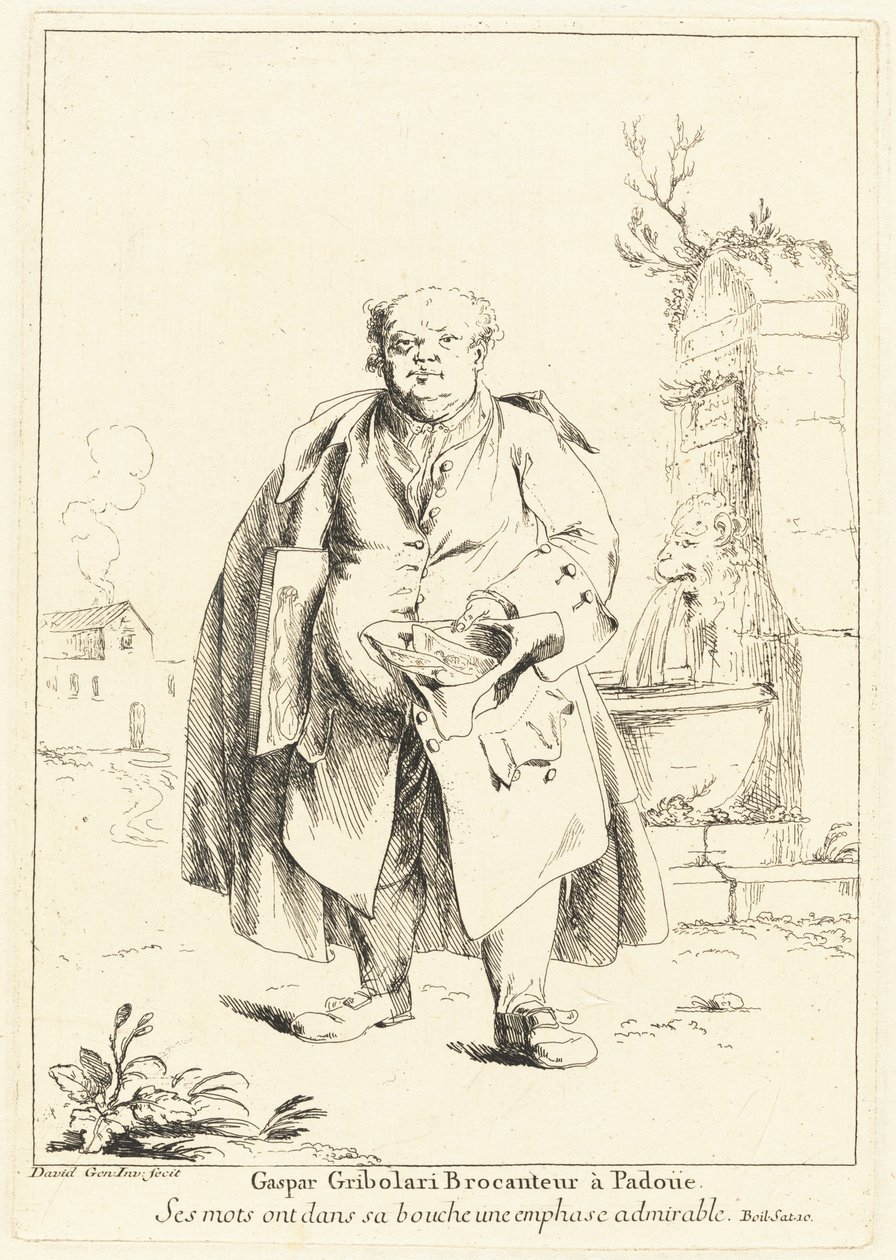 Gaspar Gribolari, Secondhand Dealer in Padua by Giovanni David