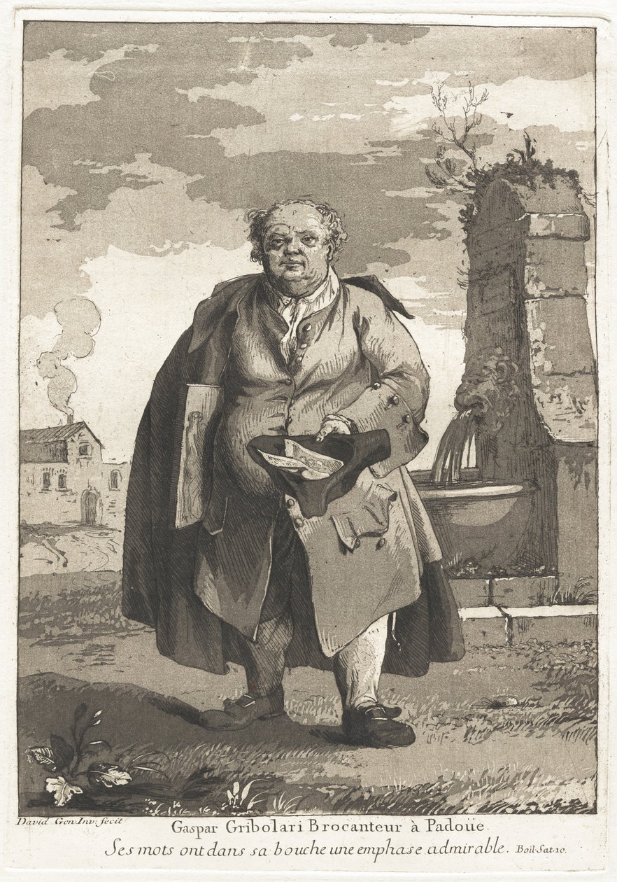 Gaspar Gribolari, Secondhand Dealer in Padua by Giovanni David