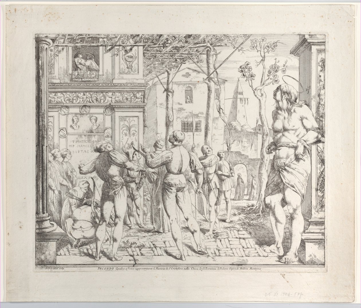 The Martyrdom of Saint Christopher, Secondo Quadro, 1776 by Giovanni David