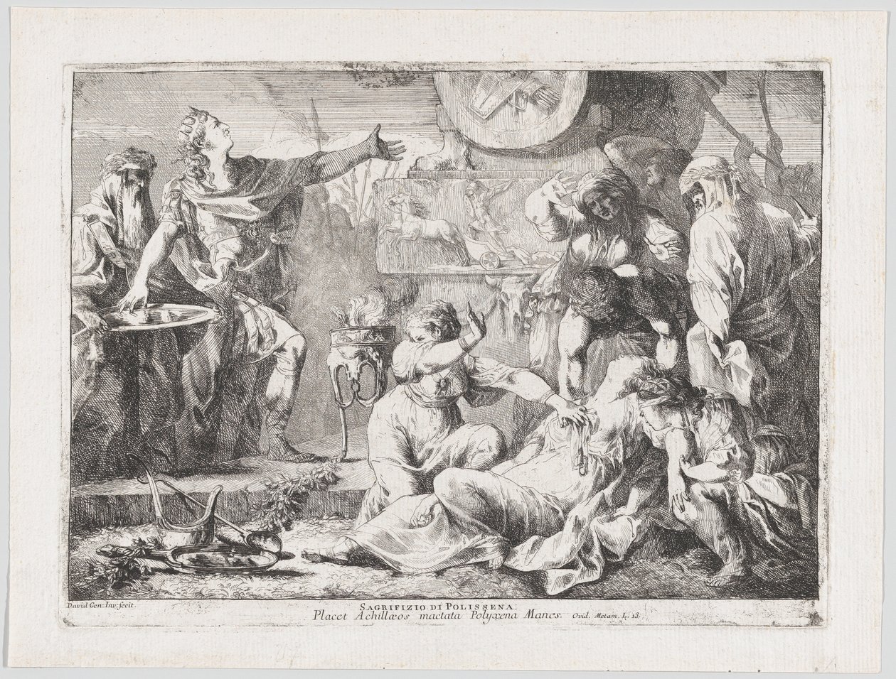The Sacrifice of Polyxena by Giovanni David
