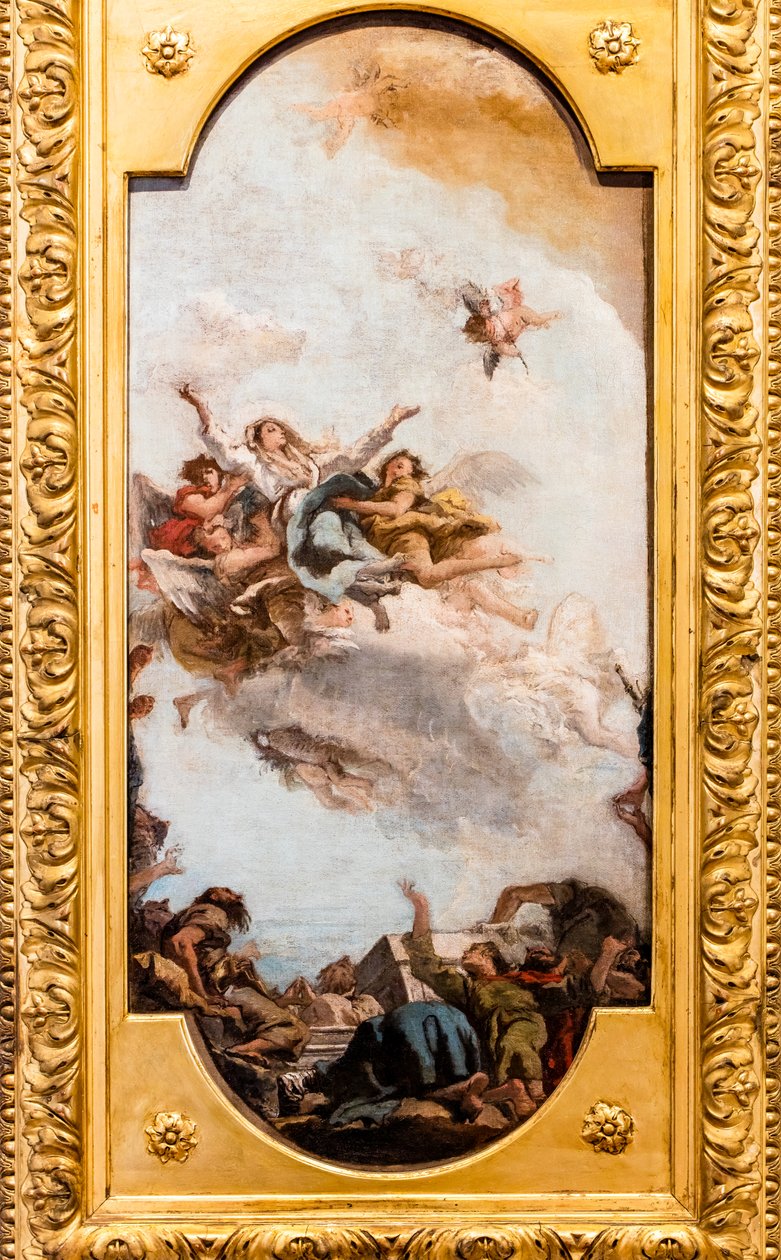 Assumption by Giovanni Domenico (circle of) Tiepolo