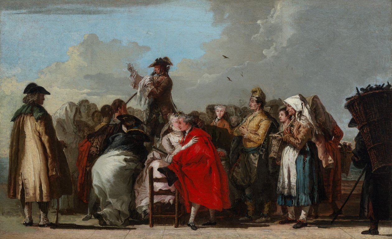 The Quack by Giovanni Domenico Tiepolo
