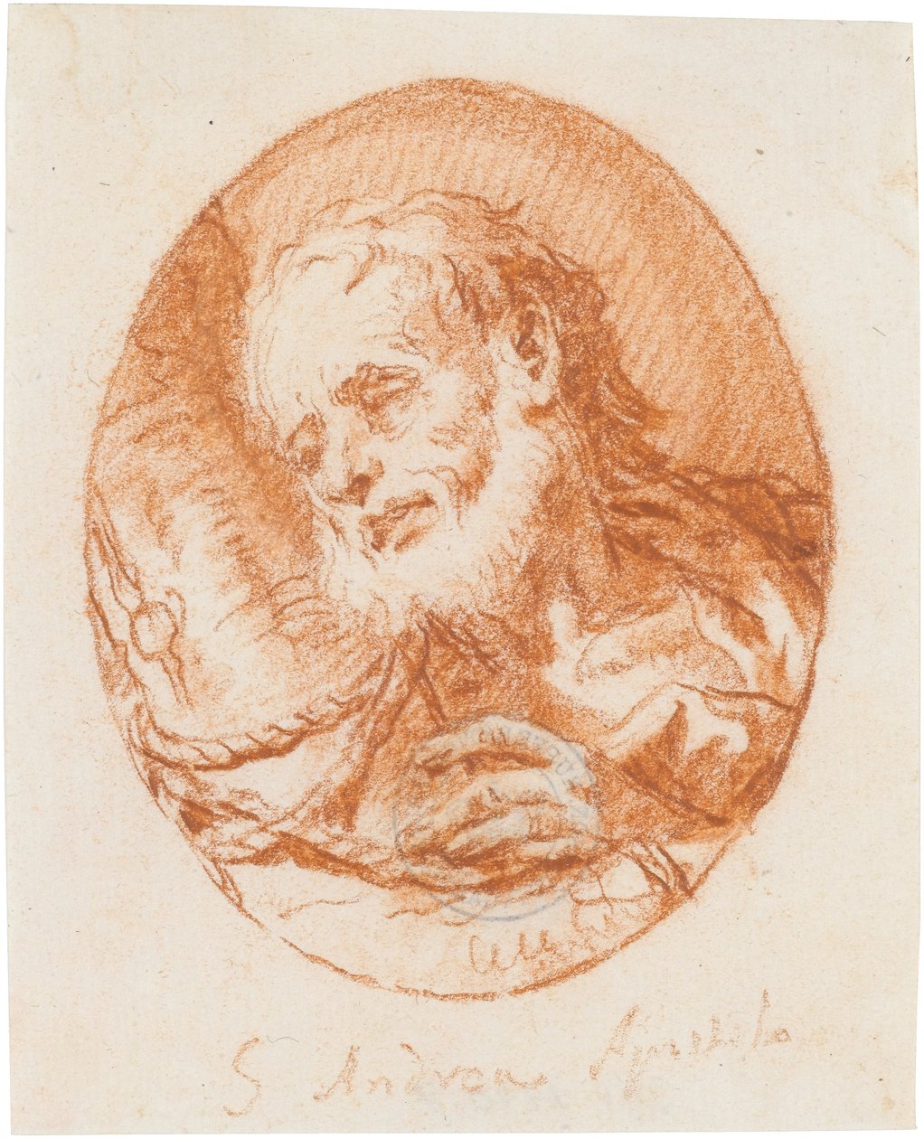 St. Andrew by Giovanni Domenico Tiepolo