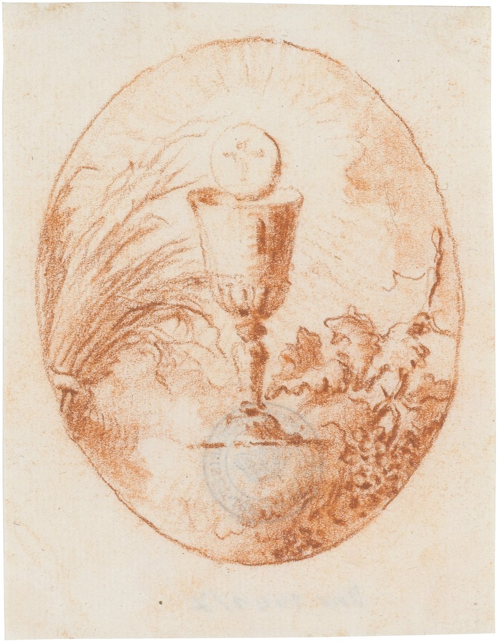 Chalice and Host, Bread and Wine by Giovanni Domenico Tiepolo