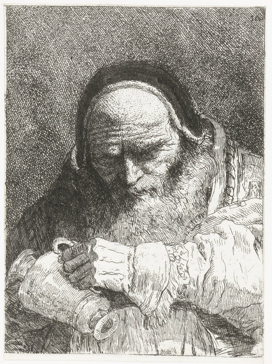 Pope with Jug by Giovanni Domenico Tiepolo