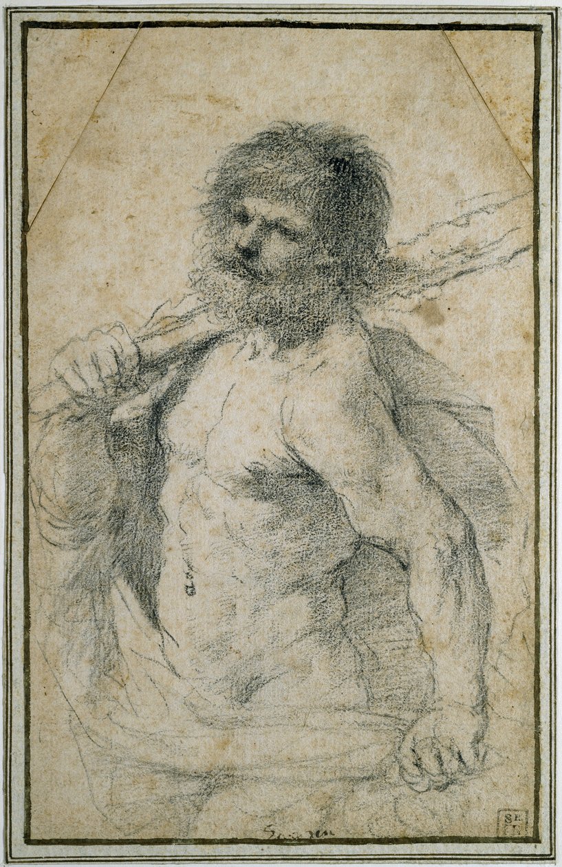 Hercules by Giovanni Francesco Barbieri