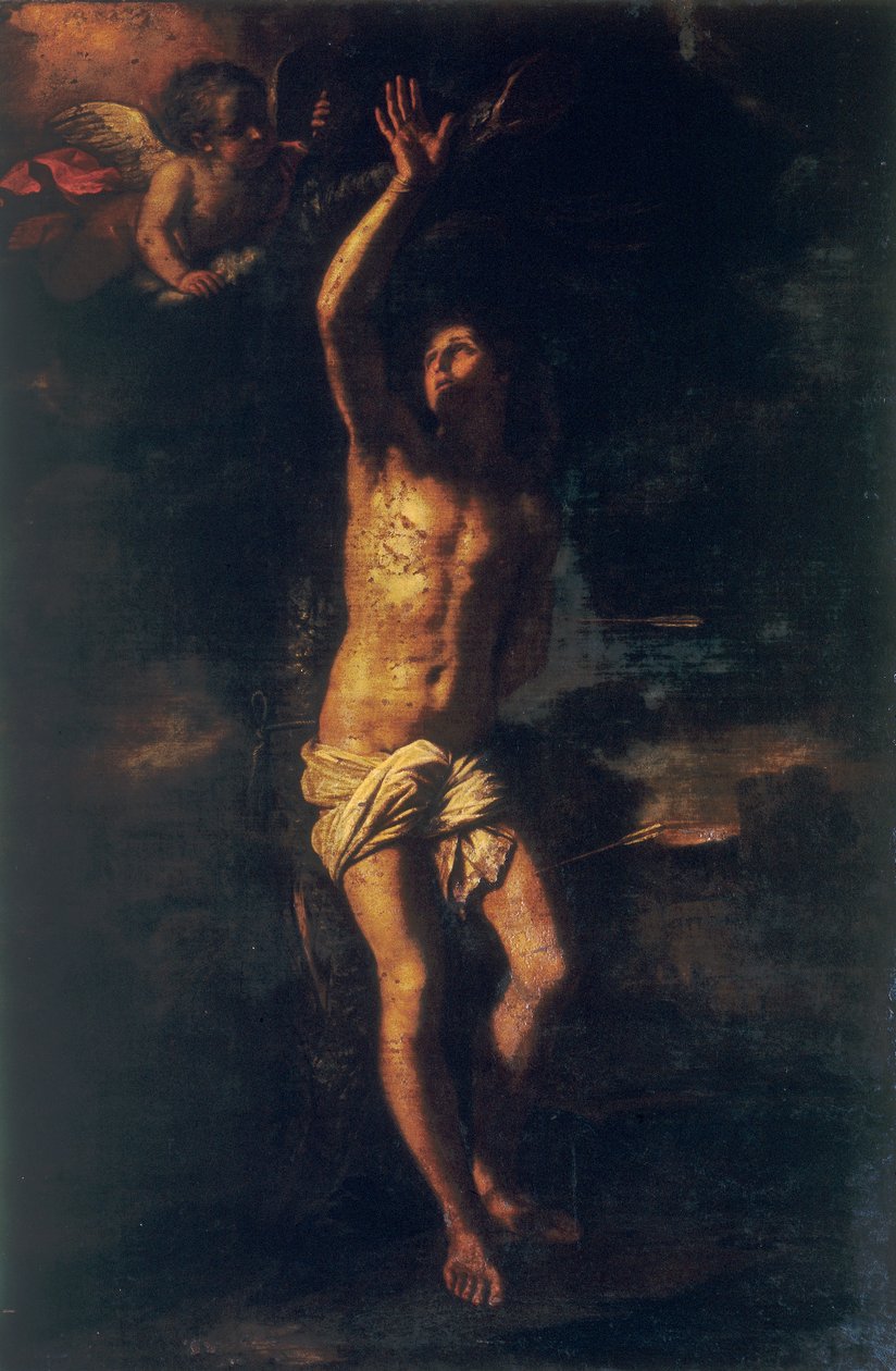 St. Sebastian by Giovanni Francesco Barbieri