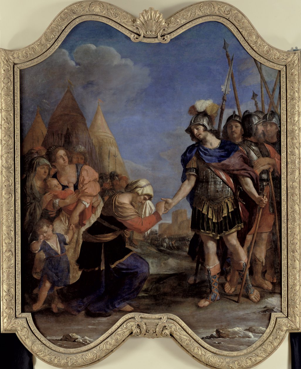Volumnia before Coriolanus, 1643 by Giovanni Francesco Barbieri