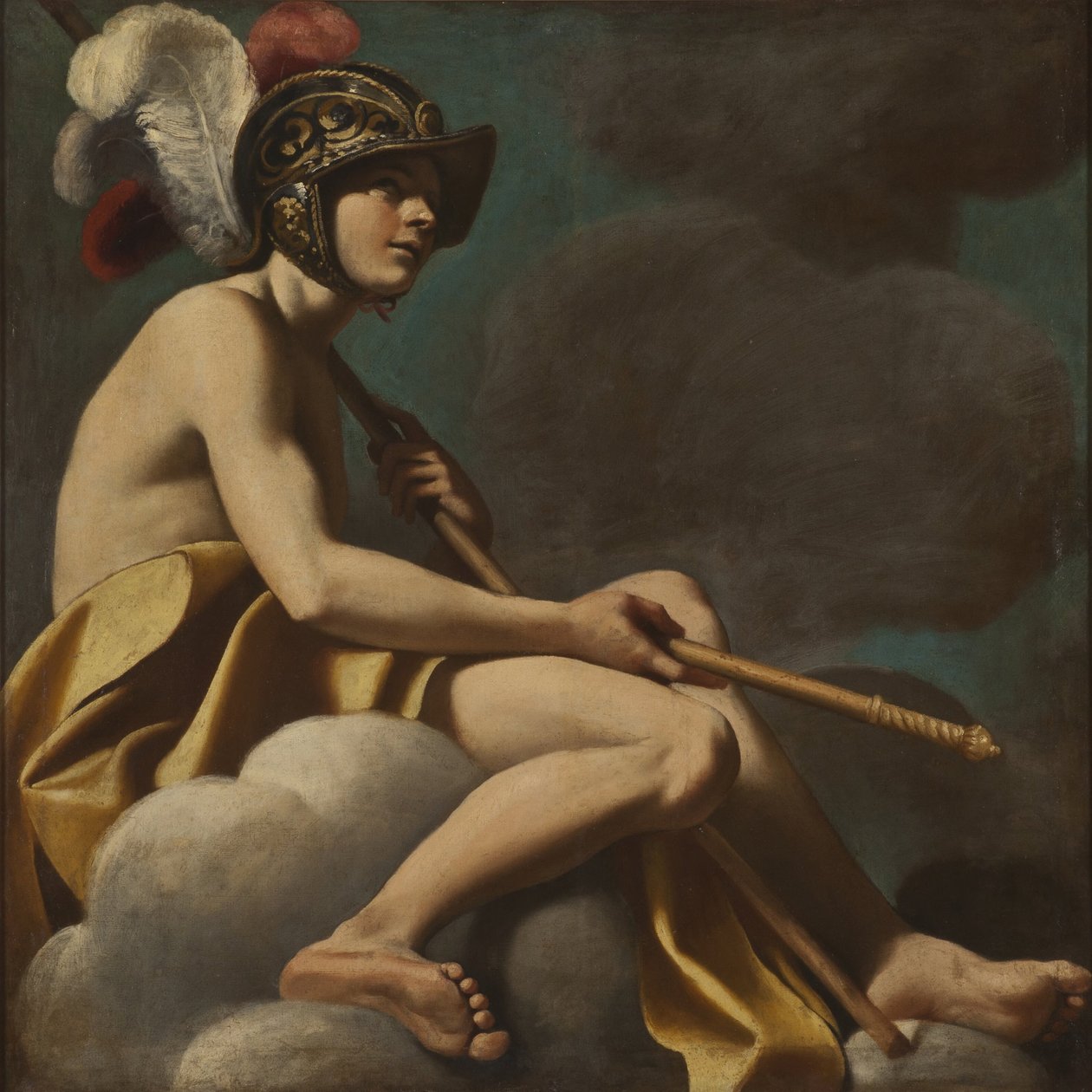 Mars by Giovanni Francesco Romanelli
